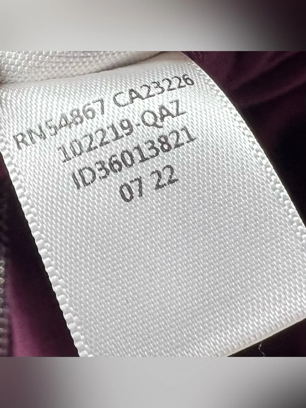 Victoria's Secret PINK Velvet Velour Tracksuit Jacket and Pants in Purple M/L - Picture 9 of 10